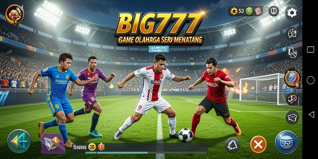 Gameplay seru di BIG777 dengan aksi olahraga menegangkan.