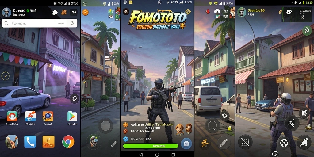 Tampilan antarmuka FOMOTOTO yang intuitif dan ramah pengguna.