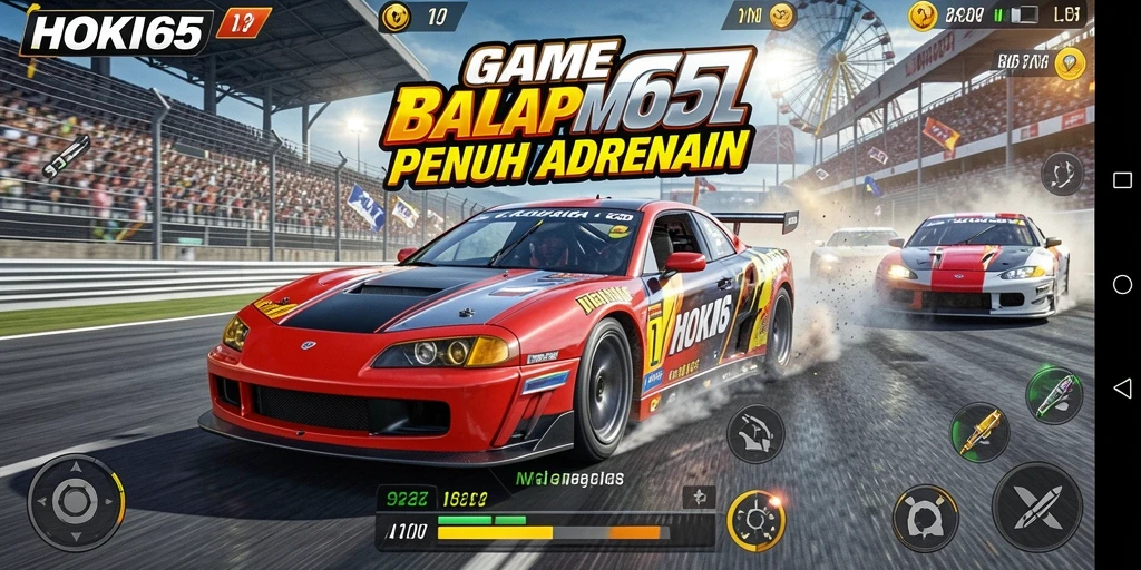 Tampilan gameplay seru dari HOKI65 yang memukau.