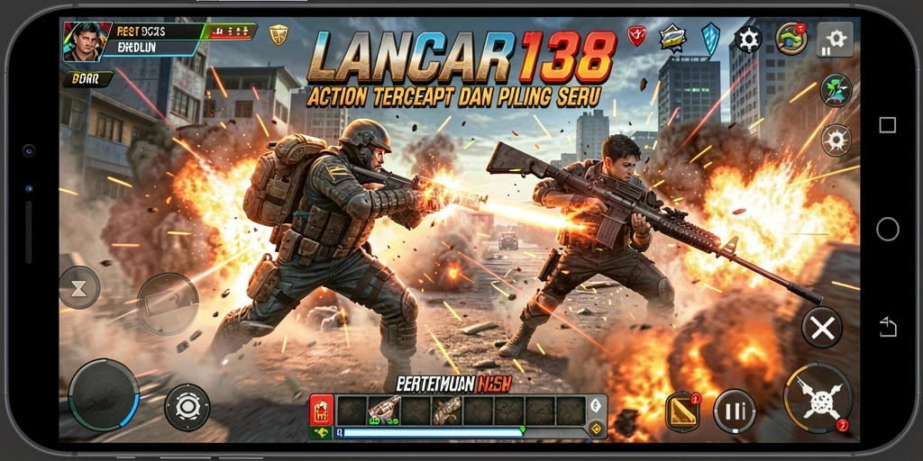 Tampilan gameplay LANCAR138 yang mendebarkan dan penuh aksi.