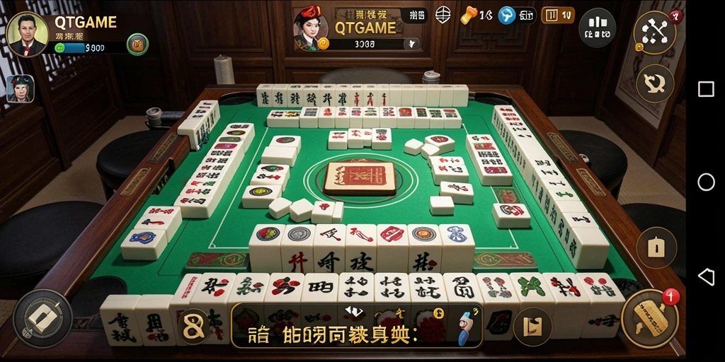 Tampilan gameplay QTGAME yang penuh warna dan menarik.