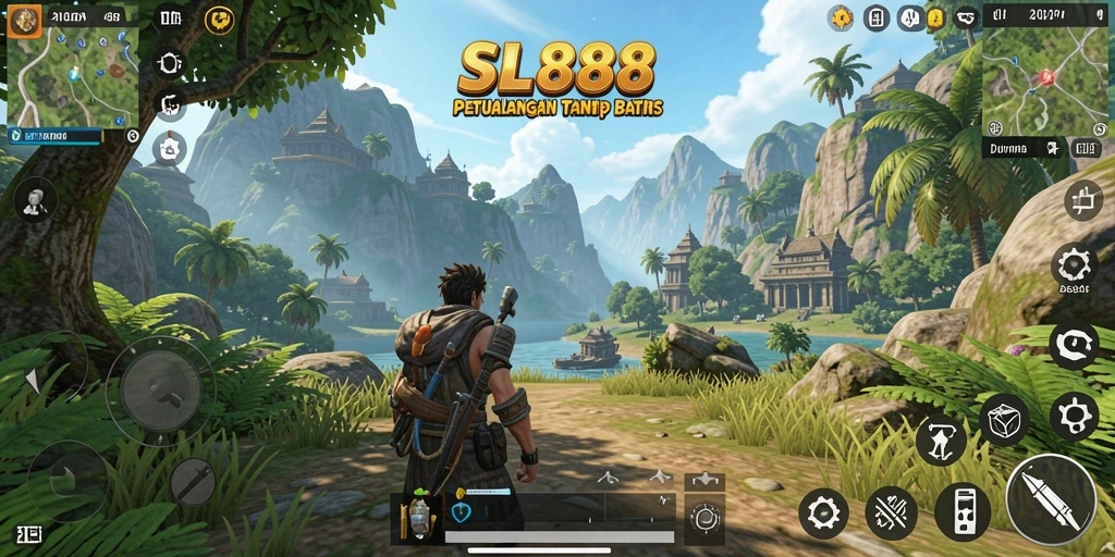 SL888 menampilkan gameplay Open World dengan grafis yang memukau.