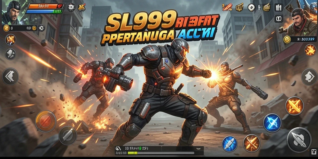 Tampilan mendebarkan dari pertarungan SL999 yang penuh aksi.
